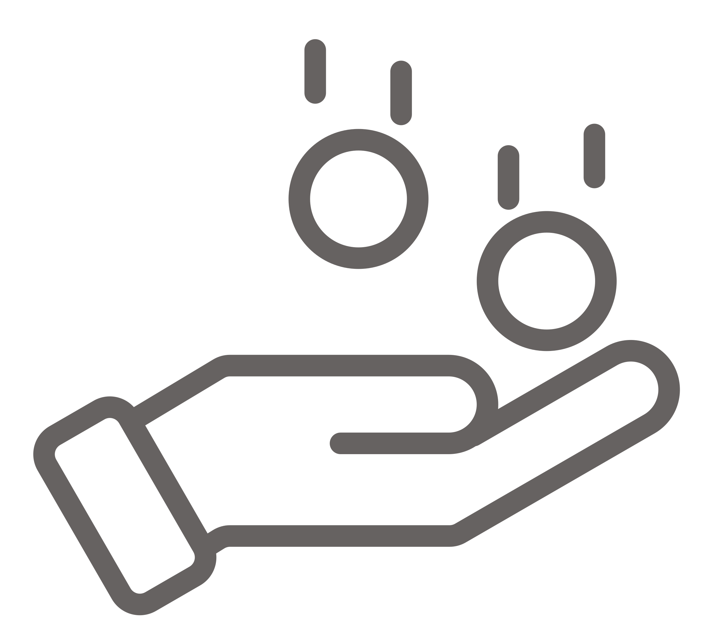 hand holding out money